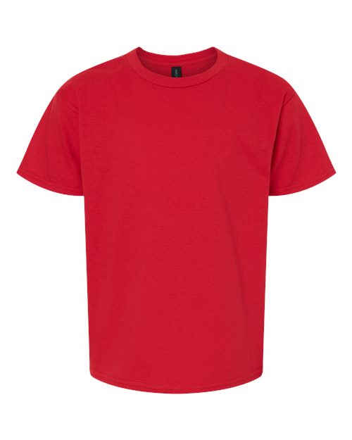 Gildan 3000B, Youth Light Cotton T-shirt, Red