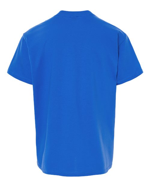 Gildan 3000B, Youth Light Cotton T-shirt, Royal