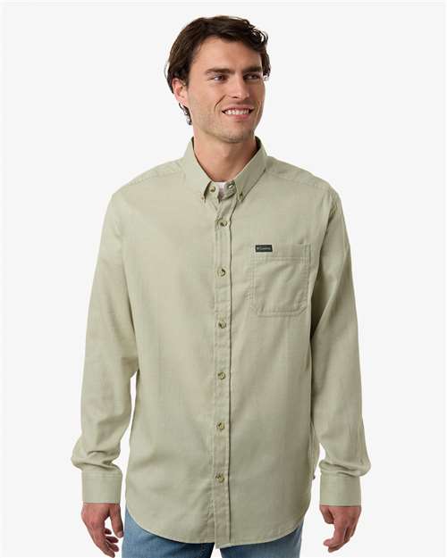 Columbia 155205, Men's Rapid Rivers Ii Shirt, Safari Oxford