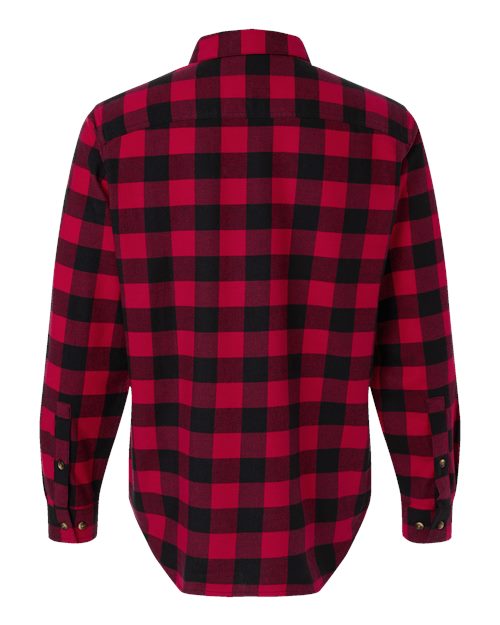 Columbia 161795, Men's Cornell Woods Flannel Shirt, Mountain Red Buffalo Check