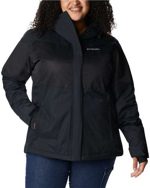 Women's Peak to Park™ III Insulated Hooded Jacket - - 15831 Black 208707 22724 Columbia Drawstring Full-Zips Hooded Jackets Nylon Outerwear Pockets Polyester Thermals Thumbholes Waterproof Womens