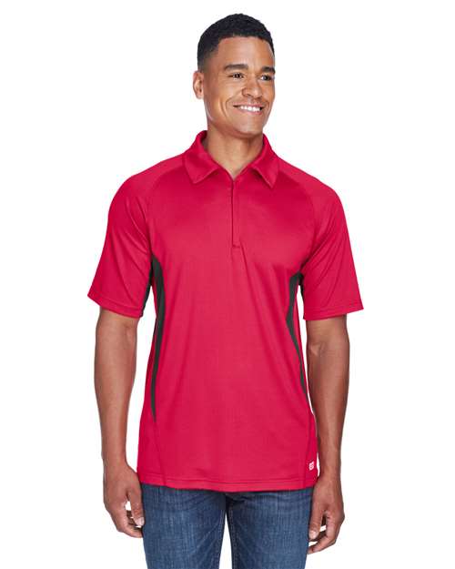 Serac UTK cool-logik™ Performance Zippered Polo - - 15875 Olympic Red XL 466D3 88657 AB Exclusive Brands CA New ab New AB North End Sport Shirts