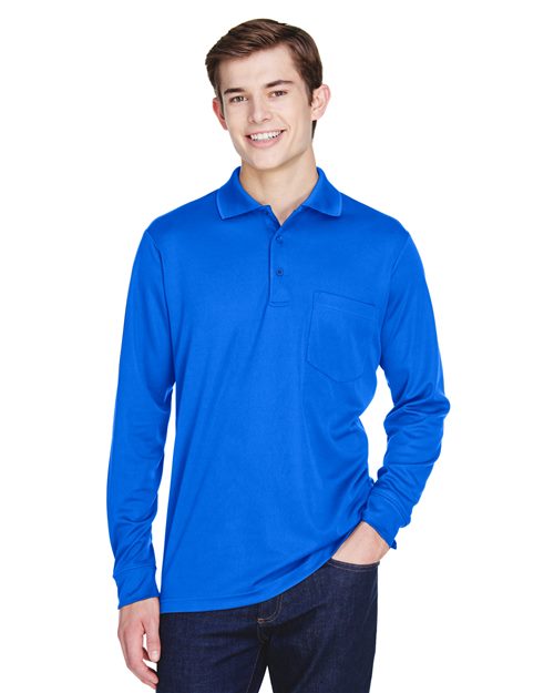 Men's Pinnacle Performance Long Sleeve Piqué Polo with Pocket - - 13186 2025 Polo Guide 2025 Polo Guide Uniforms 2025 Polo Guide Uniforms - Restaurant & Hospitalit 238A7 4-4.9 oz 88192P AB Exclusive Brands Antimicrobial CA New ab CORE365 Long Sleeves Mens & Unisex Moisture-Management New AB Performance Pique Pockets Polos Polos & Knits Polyester - 100% S&S Exclusive Brands Side Seams Spiritwear Sport Shirts Sun/UV Protection Tops