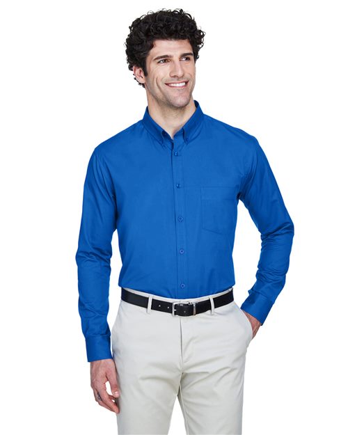 Men's Operate Twill Dress Shirt -  - 13228 - Toronto Screen Printing- Color