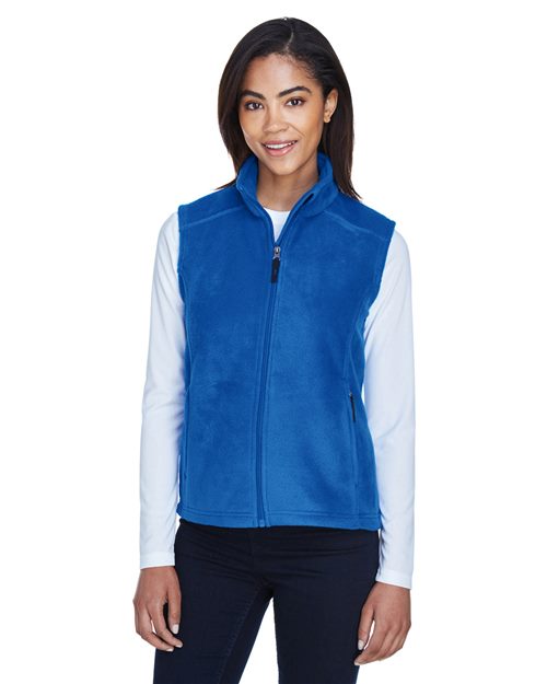 Women's Journey Fleece Vest - - 13292 214A7 7-7.9 oz 78191 AB Exclusive Brands CA New ab CORE365 Everyday Hero Uniforming Exp Fitness & Wellness Fitness Studio & Athleisure Explore Fitness & Wellness Explore Fitness & Wellness Physical Fitness Fleece Full-Zips Jackets Media Pocket New AB Outerwear Pockets Polyester - 100% S&S Exclusive Brands Sleeveless Vests Womens Zips