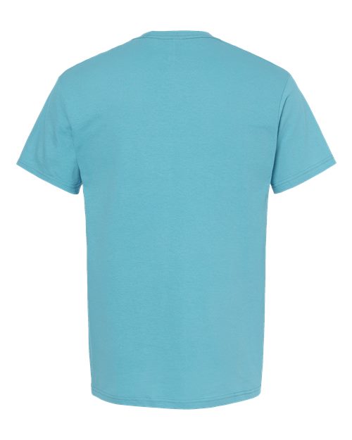 M&O 4800, Men's Gold Soft Touch T-shirt, Diving Blue