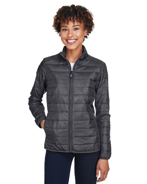 Women's Prevail Packable Puffer Jacket - - 13329 296A7 AB Exclusive Brands CA New ab CE700W CORE365 Explore Resort & Gift Explore Resort & Gift Staff Uniforms Explore Resort & Gifting Activities & Service Full-Zips Jackets Long Sleeves New AB Outerwear Packables Performance Pockets Polyester - 100% Puffers S&S Exclusive Brands Water Resistant Womens Zips
