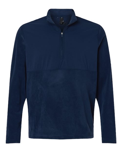Adidas A2020, Men's Ultimate365 Cozy Quarter-zip Pullover, Collegiate Navy