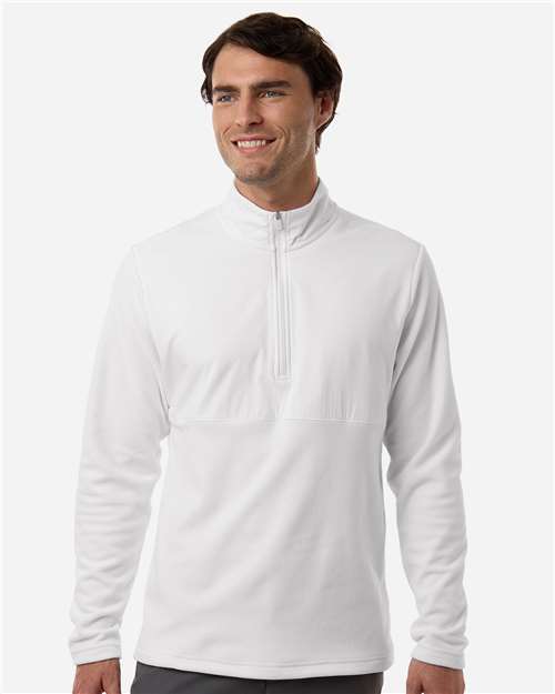 Adidas A2020, Men's Ultimate365 Cozy Quarter-zip Pullover, White