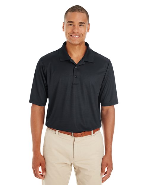 Express Microstripe Performance Pique Polo - - 13373 257A7 AB Exclusive Brands Antimicrobial CA New ab CE102 CORE365 Mens & Unisex Moisture-Management New AB Performance Polyester - 100% Side Seams Sport Shirts Stripes Sun/UV Protection Tops