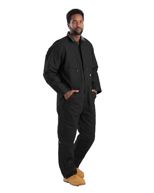 Men's Heritage Duck Insulated Coverall - - 13400 10-10.9 oz 758A4 AB Retail Exclusive Brands Berne Apparel Bottoms CA New ab Coveralls Explore Industrial & Workwear Explore Industrial & Workwear - In the Field I417 Mens & Unisex New AB Pants Workwear