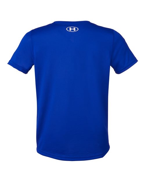 Under Armour 1377487, Youth Tech Team T-shirt, Royal/ White