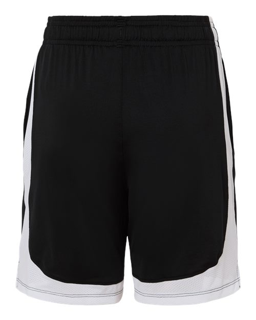Under Armour 6000589, Youth Tech Vent Athletic Shorts, Black/ White