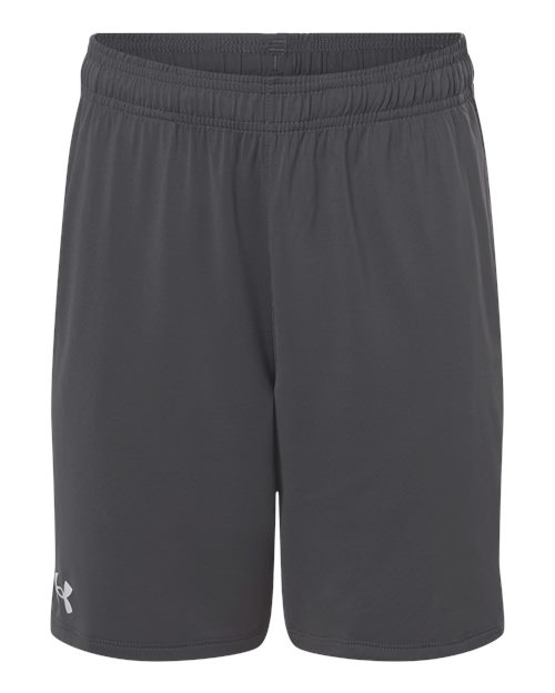 Under Armour 6000589, Youth Tech Vent Athletic Shorts, Castlerock/ White
