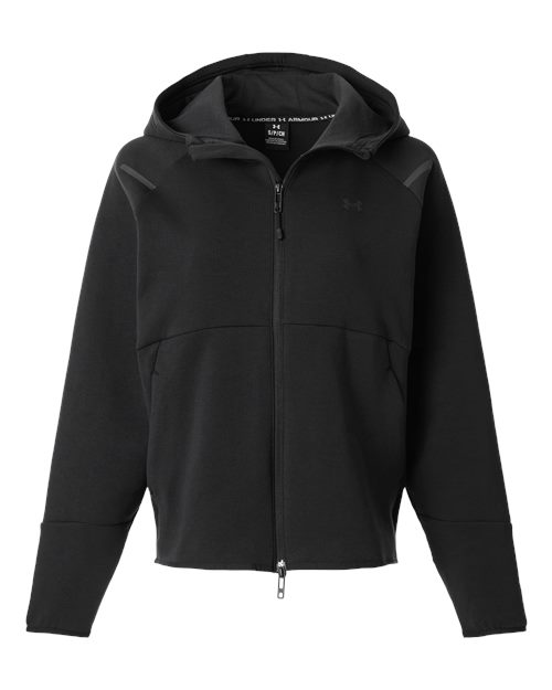 Under Armour 1379842, Women's Unstoppable Fleece Full-zip Jacket, Black/ Black