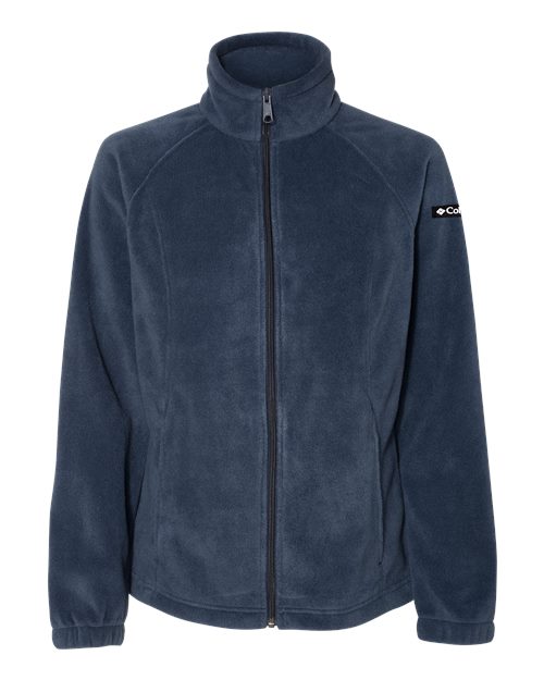 Columbia 212470, Women’s Benton Springs Fleece Full-zip Jacket, Collegiate Navy