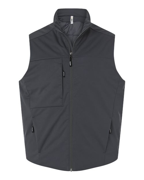 CORE365 CE716, Unisex Techno Lite Flat-fill Insulated Vest, Carbon