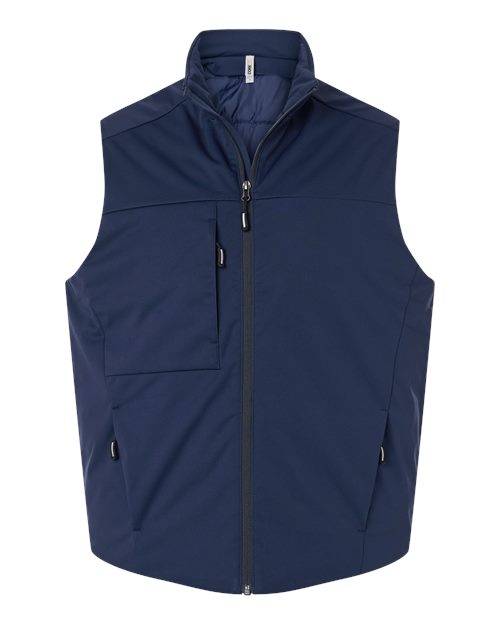 CORE365 CE716, Unisex Techno Lite Flat-fill Insulated Vest, Classic Navy
