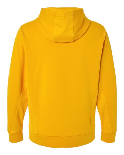 Team 365 TT400, Unisex Squad Hooded Tech Fleece Pullover, Sport Athletic Gold
