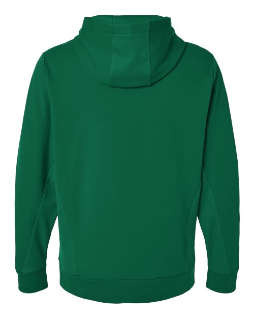 Team 365 TT400, Unisex Squad Hooded Tech Fleece Pullover, Sport Forest