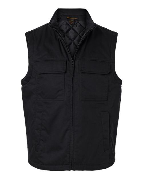 Harriton M723, Unisex Climabloc Station Vest, Black