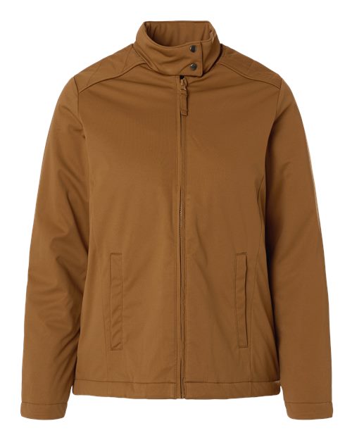 Harriton M781W, Women's Guardian Insulated Utility Jacket, Duck Brown