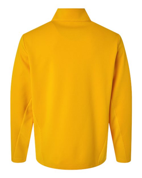 Team 365 TT401, Unisex Squad Cadet Quarter-zip Tech Fleece Pullover, Sport Athletic Gold