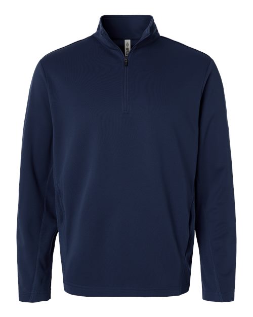 Team 365 TT401, Unisex Squad Cadet Quarter-zip Tech Fleece Pullover, Sport Dark Navy