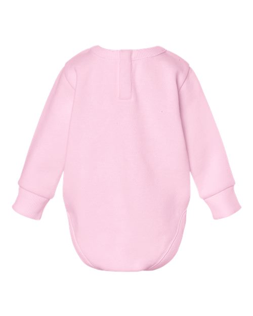 Rabbit Skins 3421, Infant Fleece Bodysuit, Pink