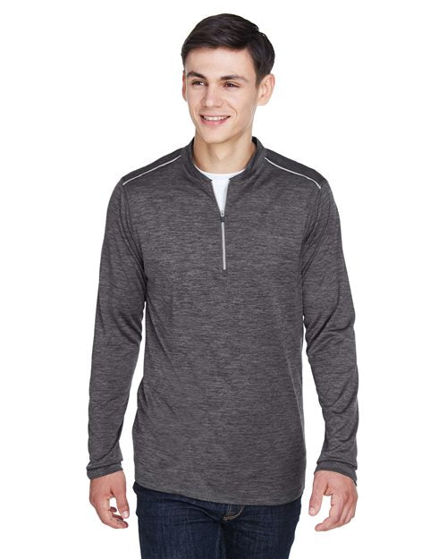 Men's Tall Kinetic Performance Quarter-Zip Pullover - - 13599 282A7 4-4.9 oz AB Exclusive Brands Activewear Antimicrobial CA New ab CE401T CORE365 Long Sleeves Mens & Unisex Moisture-Management New AB Performance Polos & Knits Polyester - 100% Pullovers Quarter-Zips S&S Deep Deals S&S Exclusive Brands Spiritwear Sun/UV Protection Talls Tops Zips