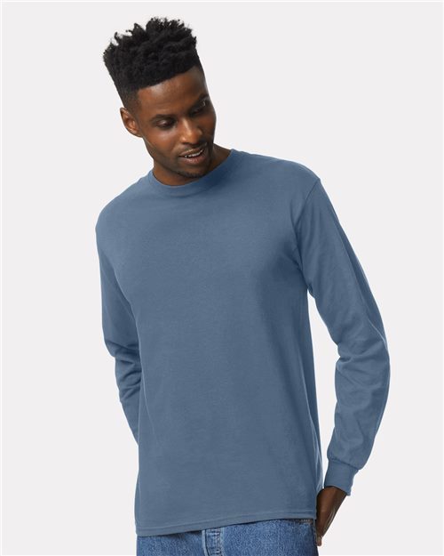 Unisex Ultra Cotton® Long Sleeve T-Shirt - Ash -  - 135 - Toronto Screen Printing- Color