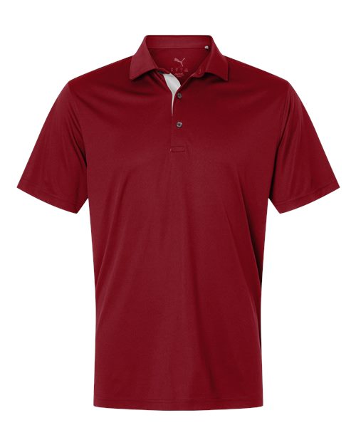 Puma Golf 629948, Men's Pure 2.0 Polo, Dark Crimson