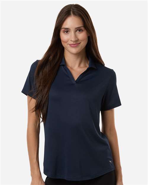 Puma Golf 631050, Women's Icon Polo 2.0, Deep Navy