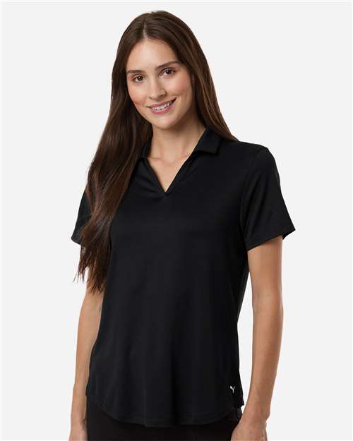 Puma Golf 631050, Women's Icon Polo 2.0, Puma Black