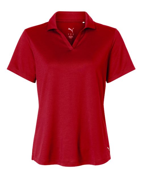 Puma Golf 631050, Women's Icon Polo 2.0, Strong Red