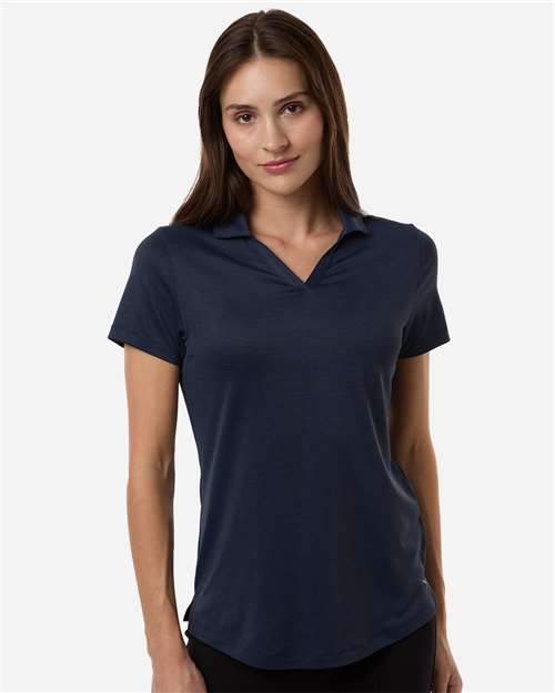 Puma Golf 631051, Womens Icon Heather Polo, Deep Navy Heather