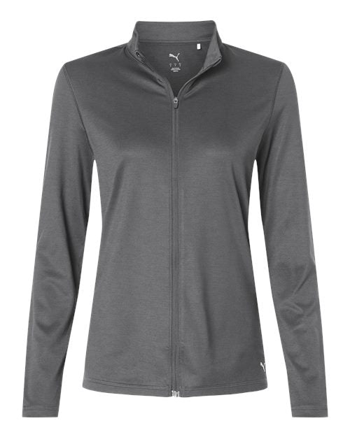 Puma Golf 631052, Women's Icon 2.0 Full-zip, Slate Sky