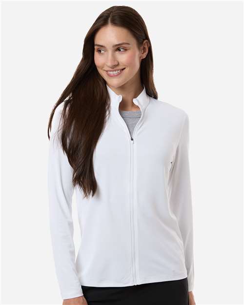 Puma Golf 631052, Women's Icon 2.0 Full-zip, White Glow