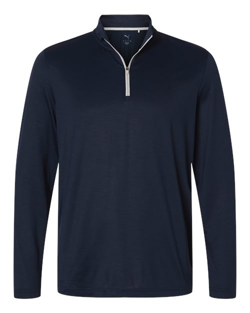 Puma Golf 631059, Men's Icon 2.0 Quarter-zip, Deep Navy