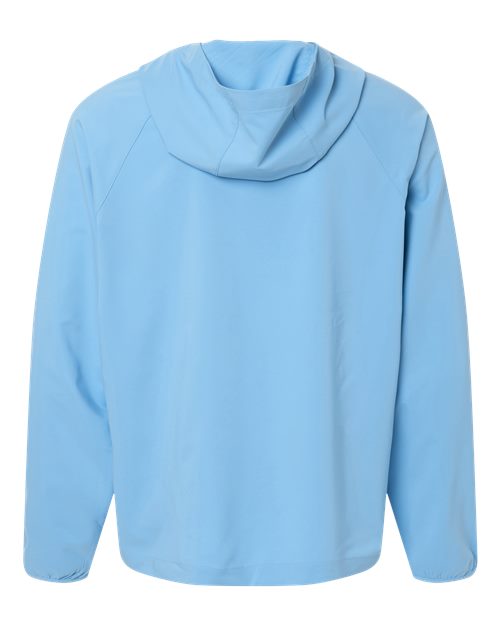 CORE365 CE520L, Men's Ultrauvp Shoreline Long Sleeve Hooded Pullover, Columbia Blue