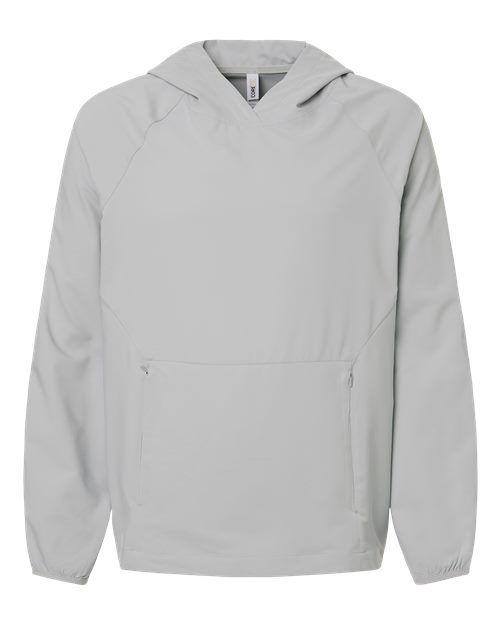 CORE365 CE520L, Men's Ultrauvp Shoreline Long Sleeve Hooded Pullover, Platinum