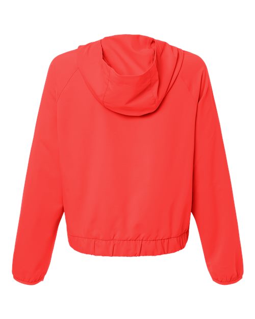 CORE365 CE520LW, Women's Ultrauvp Shoreline Long Sleeve Hooded Pullover, Marina Red