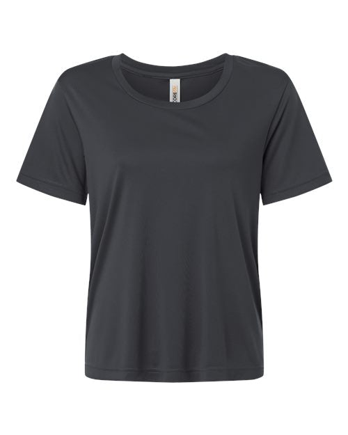 CORE365 CE10W, Women's Capital Performance T-shirt, Carbon