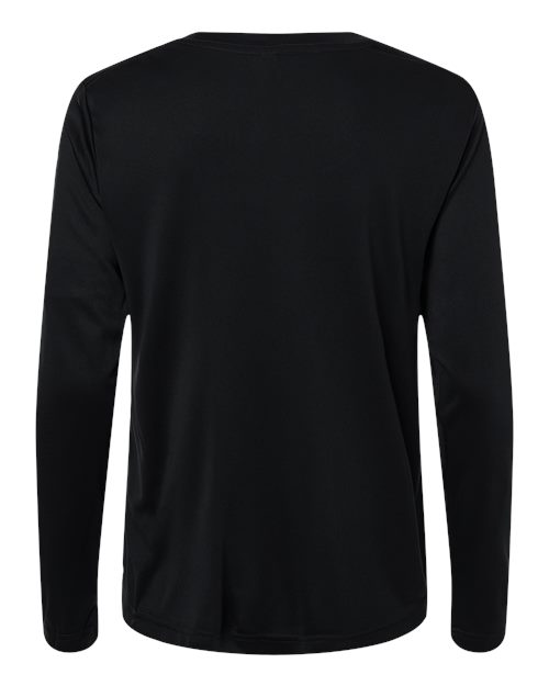 CORE365 CE10LW, Women's Capital Performance Long Sleeve T-shirt, Black