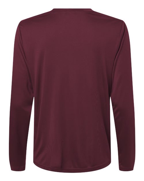 CORE365 CE10LW, Women's Capital Performance Long Sleeve T-shirt, Burgundy