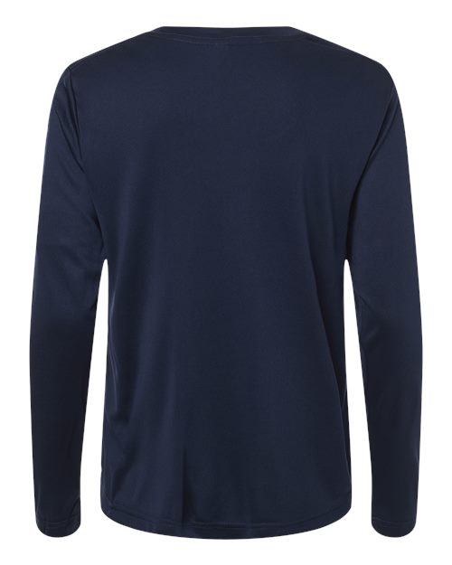 CORE365 CE10LW, Women's Capital Performance Long Sleeve T-shirt, Classic Navy