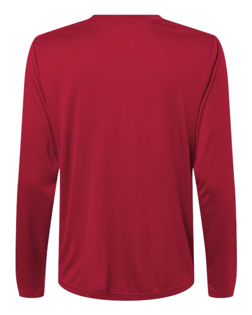 CORE365 CE10LW, Women's Capital Performance Long Sleeve T-shirt, Classic Red