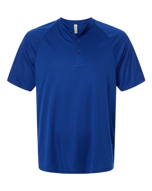 Team 365 TT11HN, Men's Zone Performance Henley, Sport Royal