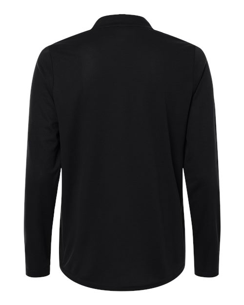 CORE365 CE108LW, Women's Nova Performance Long Sleeve Pique Polo, Black