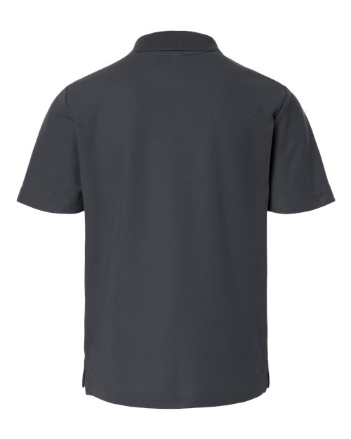 CORE365 CE106Y, Youth Resolve Cvc Performance Pique Polo, Carbon